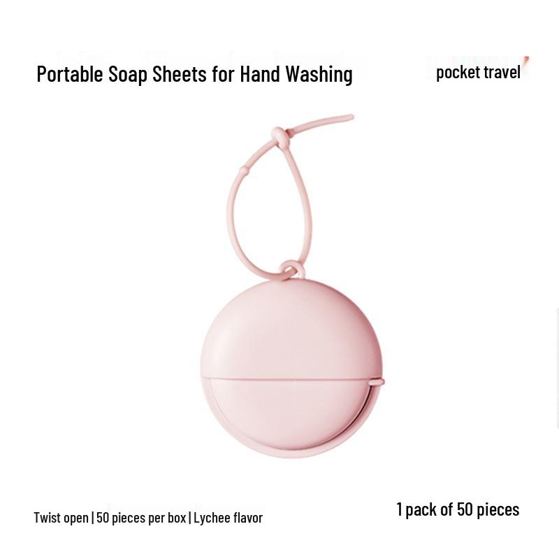 Portable Disposable Soap Sheets for Travel - Mini Hand Wash for Kids and Women