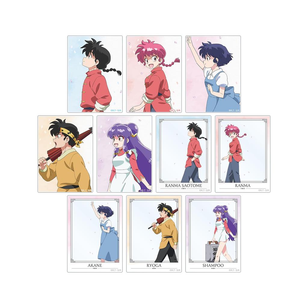 Ranma 1/2 - Seasonal Progression ver. Trading Acrylic Cards (Box of 10)