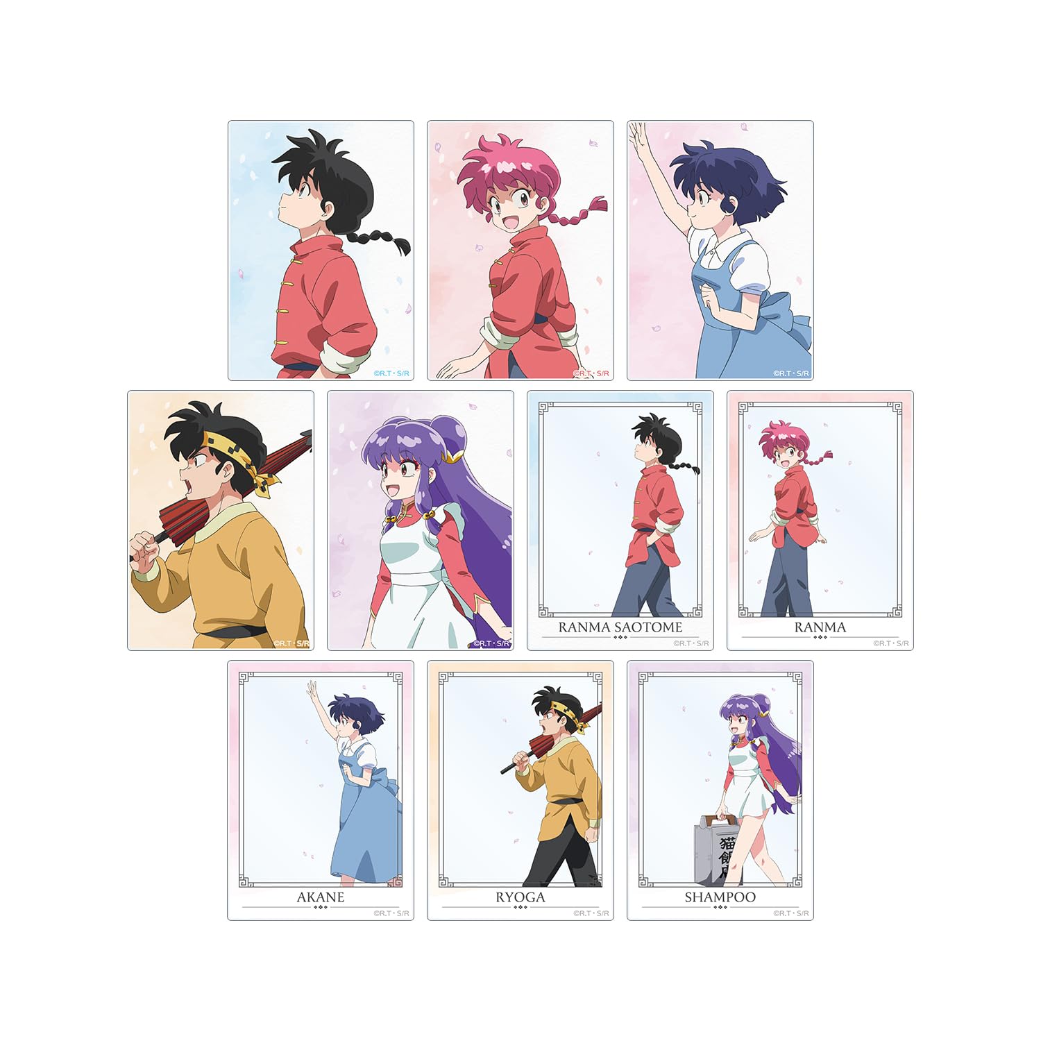 

Ranma 1/2 - Seasonal Progression ver. Trading Acrylic Cards (Box of 10)