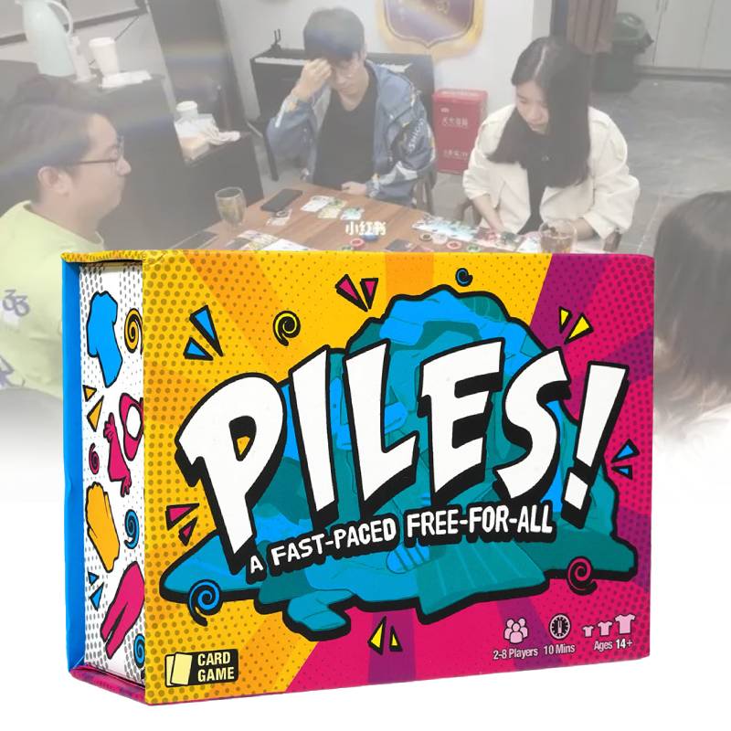 For Fast Paced Free For All Piles Card Games Family Kids Board Game Party Gift