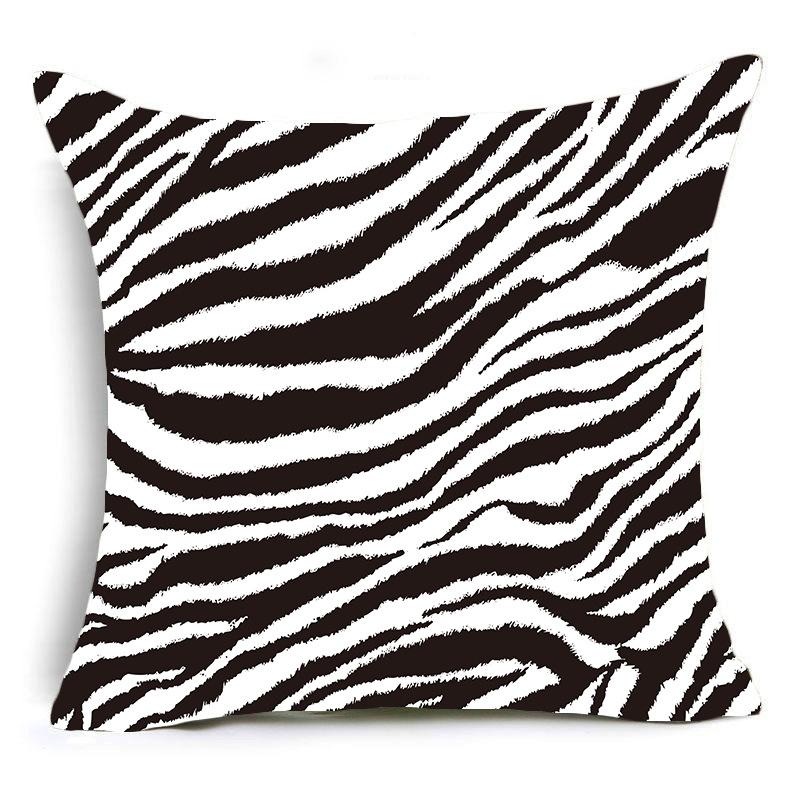 Animal Print Leopard Print Pillow Case Pillow Home Sofa Pillow Cushion Cover Hotel Seat Wall
