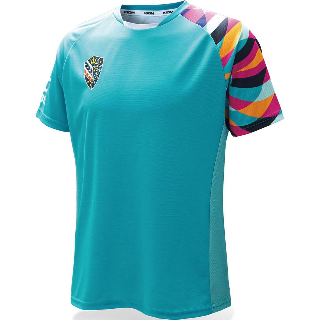 XIOM Table Tennis Shirt TYRA Mint Green S Size JTTA Approved Aerocool Quick Dry Sweat Absorbent Unisex Ping Pong Game Jersey