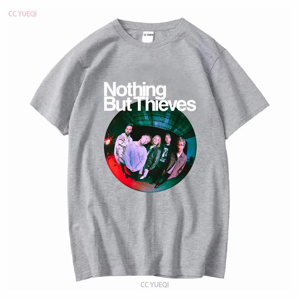 NUR DIEBE BAND T-Shirt Alle Größen lang- oder kurzärmelig vintage gewaschen Vielseitige Designerkleidung Lässig Atmungsaktiv
