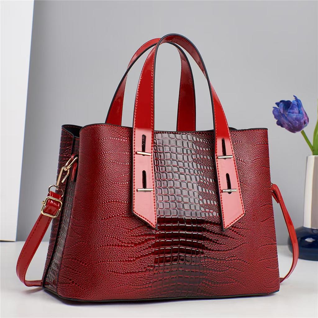 Spacious Modern Handbags Popular for Ladies Singleshoulder Bags Multipurpose Highlook Horizontal Shoulder Crossbag Bags