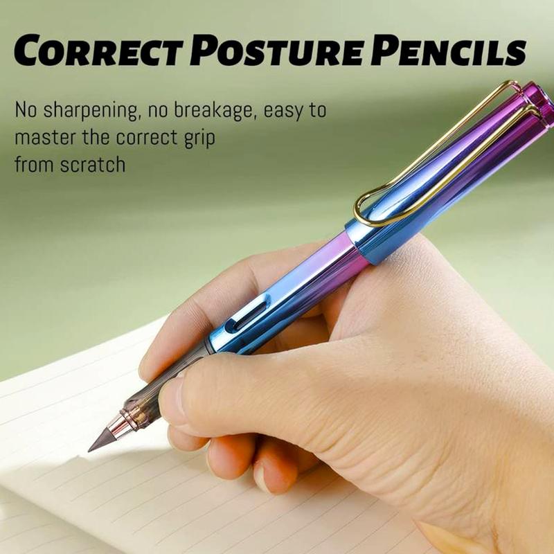 1Pc Magic Pencils Stationery No Ink Pen Colorful Eternal Pencil Novelty Technology Painting Supplies Unlimited Writing New Gifts