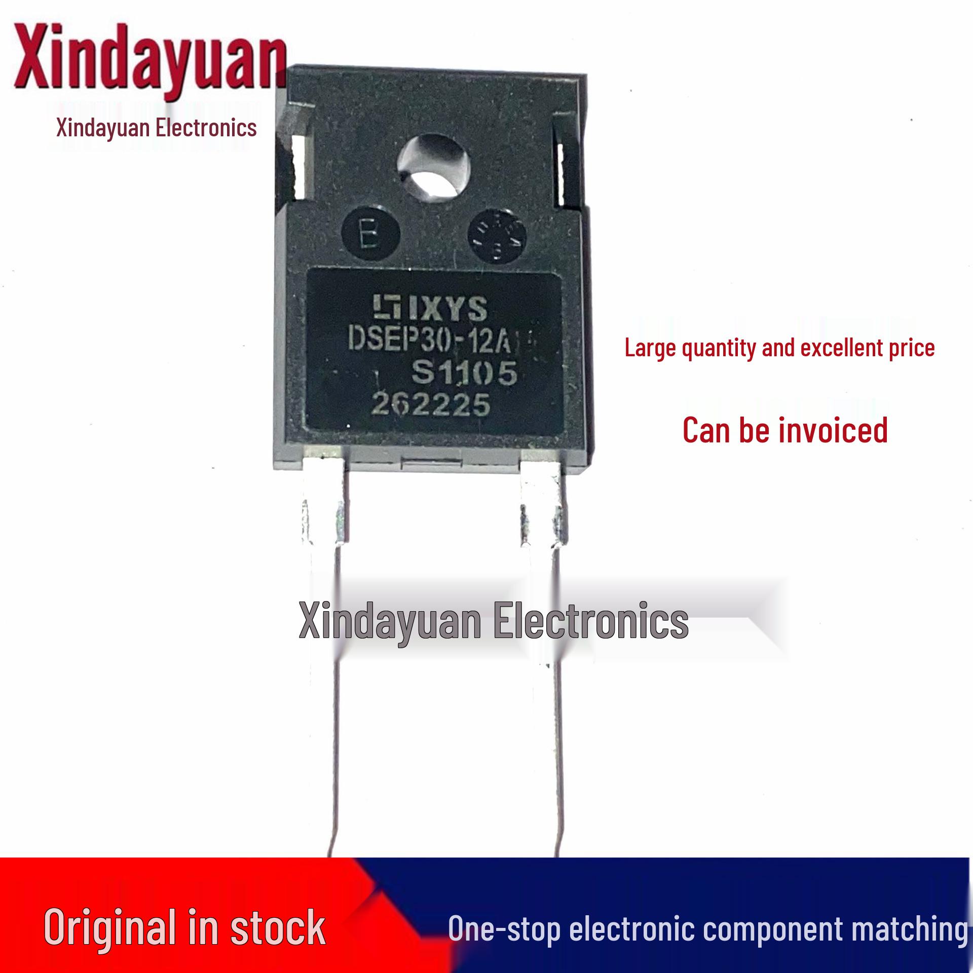

DSEP30-12A TO247-2 Fast Recovery Diode, 30A/1200V, Brand New