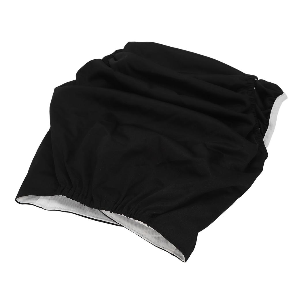 Washable Adult Cloth Diaper Nappy Reusable Breathable Incontinence Nappies Underwear for Men Women Black