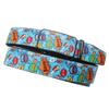 European & American Graffiti Leather Belt with Automatic Buckle