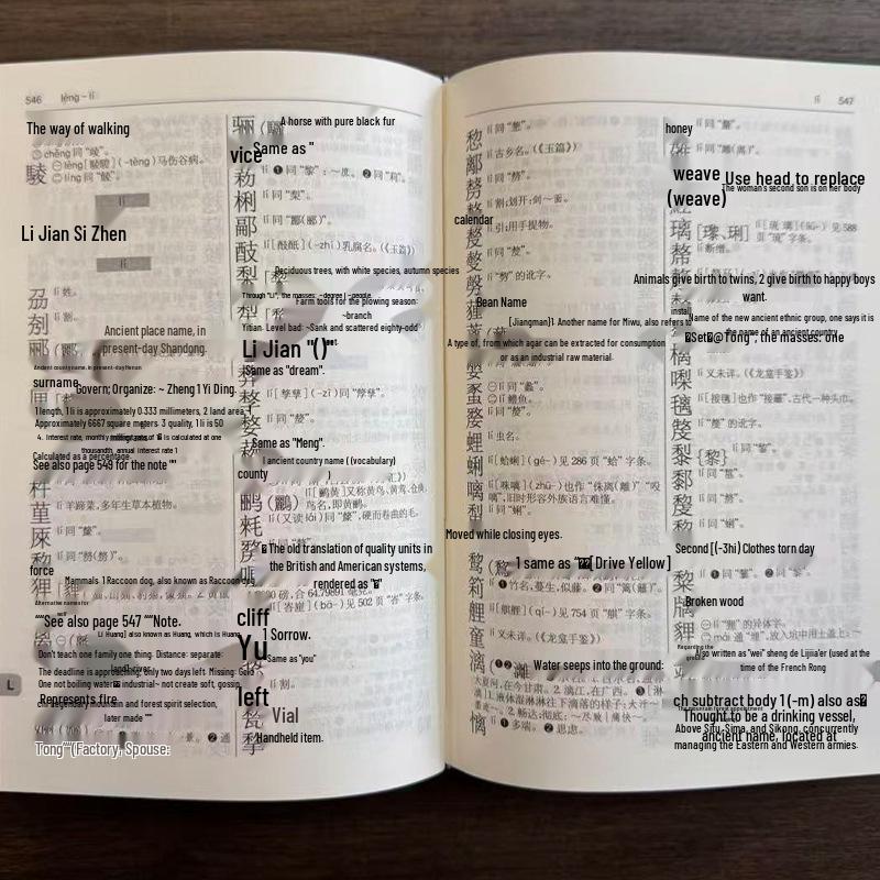 New Edition: Comprehensive Rare Character Dictionary - The Great Chinese Dictionary, Second Edition