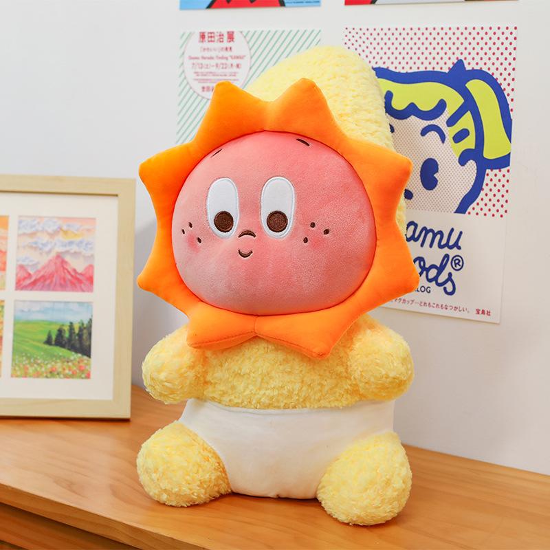 Creative Explosive Bubble Series Star People Peripheral Pillow Plush Toy Derivatives Children's Birthday Gifts