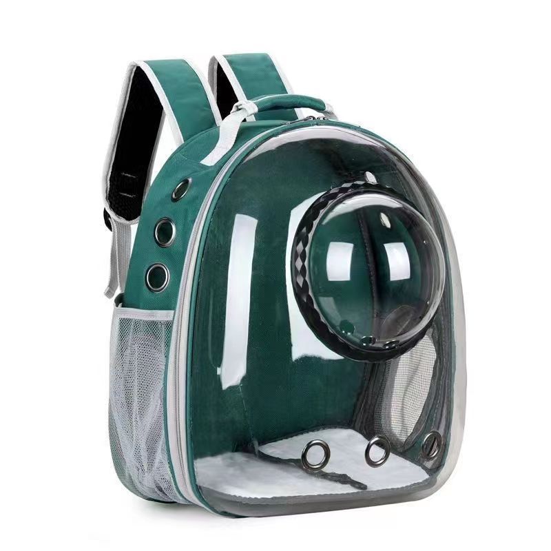 Bird Carrier Bag with Open Window Parrot Carrying Bag Portable Pet Carrier Backpack for Parakeet Travel Transparent Pet Bird Cag