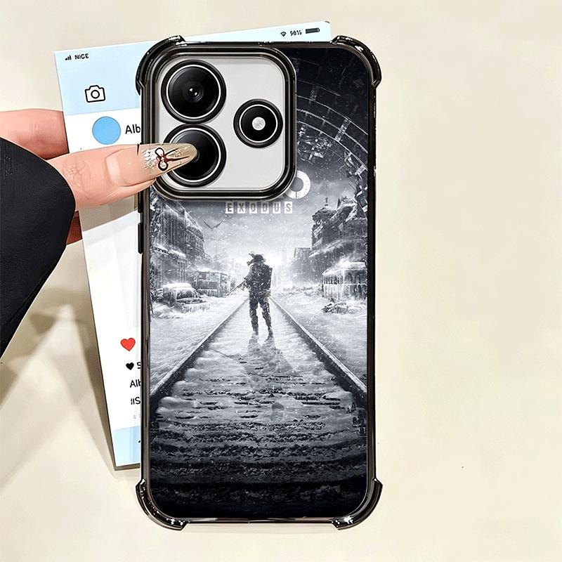 Metro 2033 Soft Phone Case For Xiaomi Poco X7 X8 Pro Max X6 X5 X3 F8 Ultra F7 M8 M7 M5S Redmi 15C 15A 15 14C 13C 12C 13 12