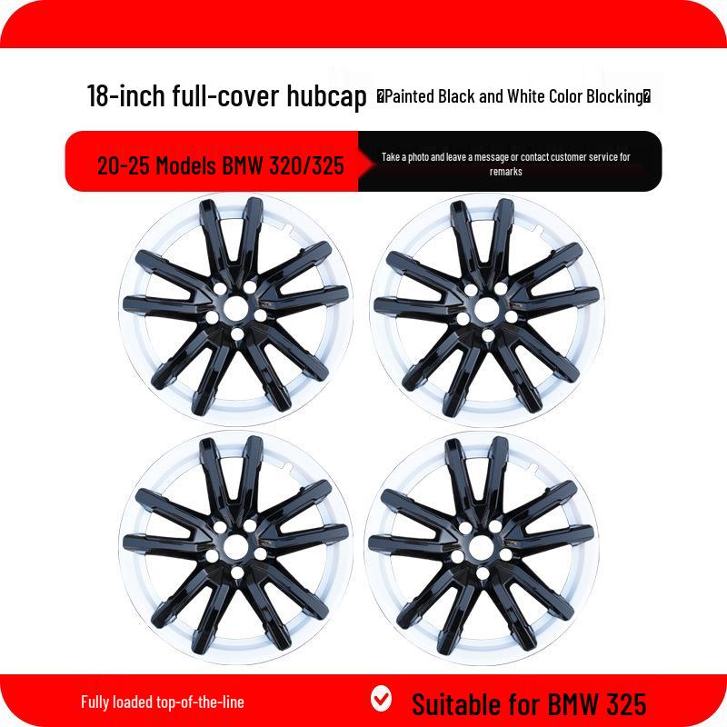 18/19 Inch Hub Caps & Tire Covers for BMW i3, ix3, 320/325 - Wheel Decorative Accessories