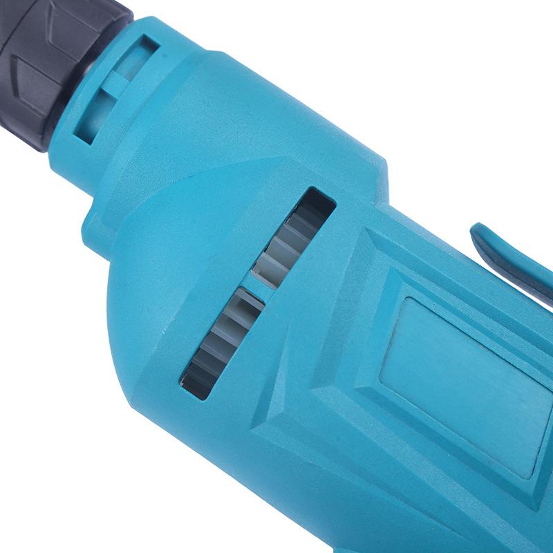 220V High-Power Multifunction Electric Drill & Screwdriver with Adjustable Speed and Pistol Grip