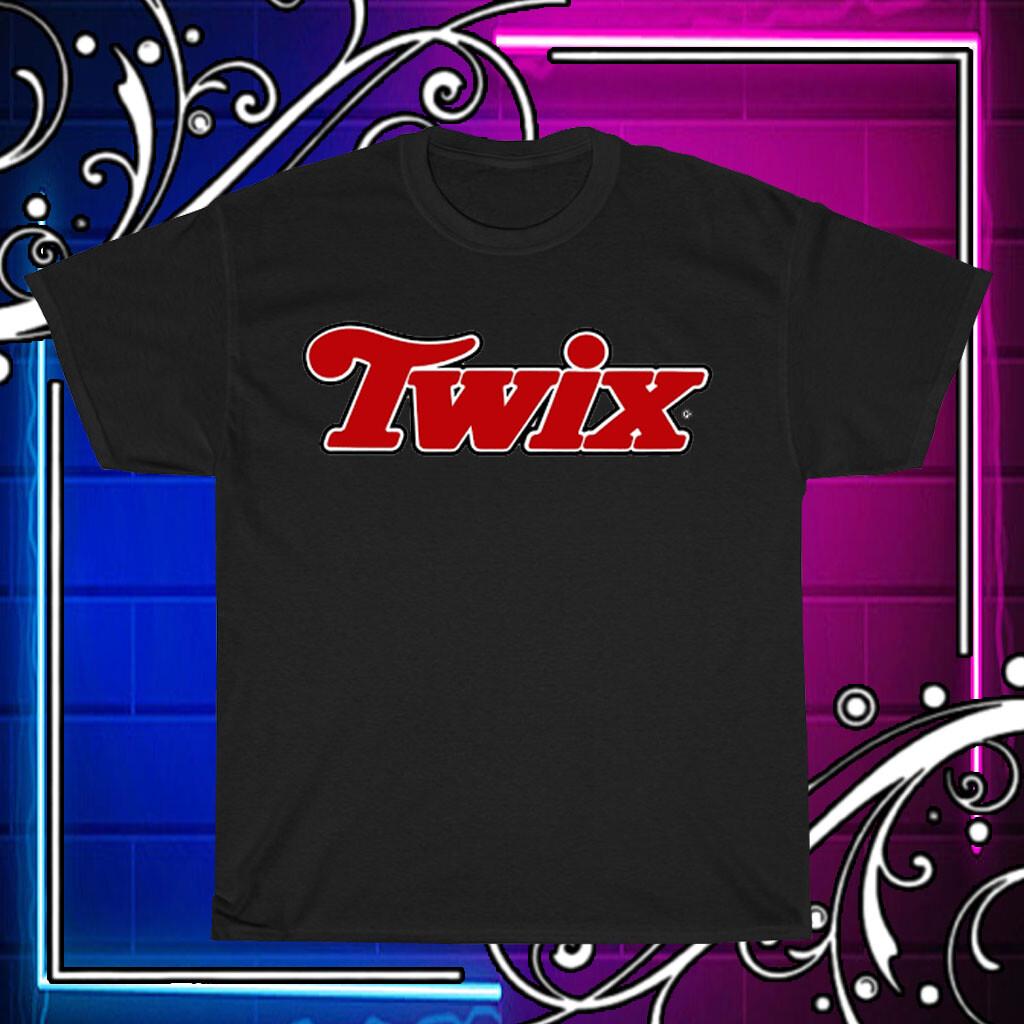 Новая футболка Twix с логотипом, смешная, размеры от S до 5XL S