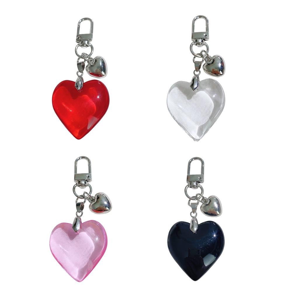 Zarter Herzanhänger Statement-Anhänger Taschenanhänger Schlüsselanhänger Legierungstextur Großartig für Dates und gesellschaftliche Veranstaltungen