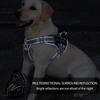 Haustiergeschirr für mittelgroße bis große Hunde, verstellbarer Brustgurt, reflektierende Hundegeschirre, Haustier Outdoor Spaziergang Trainingsweste, Hundezubehör