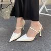 fashion Pointed Toe Women Sandals 2024 New Arrivals Fashion Dress Shoes Stiletto Thin High Heels Party Pumps Dress Shoes 2024 News