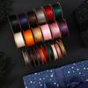 Double-Sided Woven Silk Ribbon for Gift Boxes and Decorations
