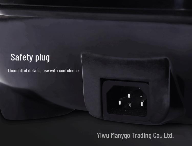 European & British Standard Shabu-Shabu Grill Pot: Dual Control Multifunctional Electric Hot Pot & Barbecue Fryer