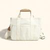 Mommy Bag Fashion Multifunctional Mother and Baby One-shoulder Crossbody Bag Handheld Canvas Stroller Mother Bag