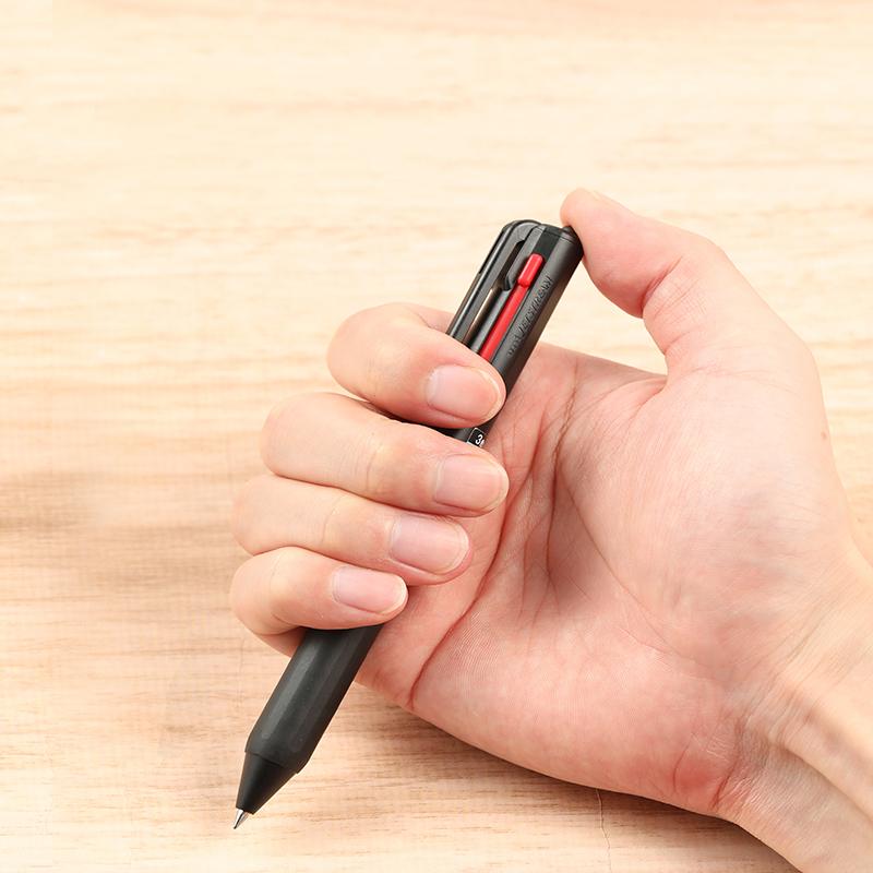 uni JETSTREAM 3 in 1 Multifunction Ballpoint Pen,colores 0.5mm Black/Red/Blue Core boli multifunción Retractable For Note Writin