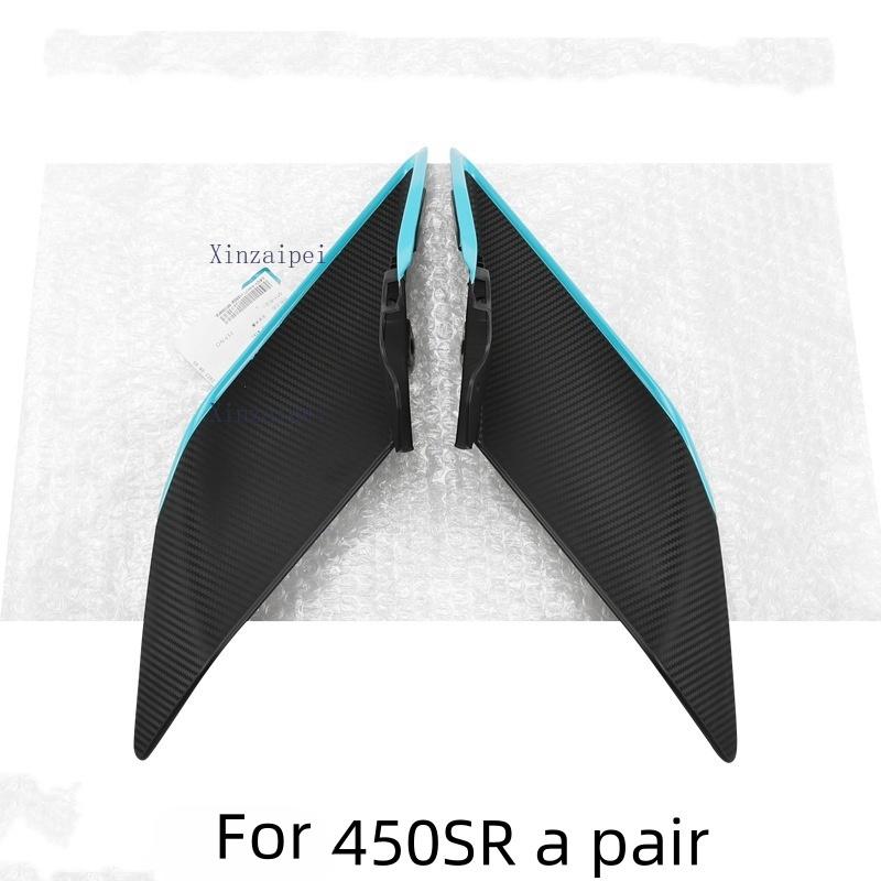 FOR CFMOTO 450SR 450SRS Moto Accesorios Side Downforce Naked Spoilers Fixed Winglet Fairing Wings Deflectors Motorcycle Parts