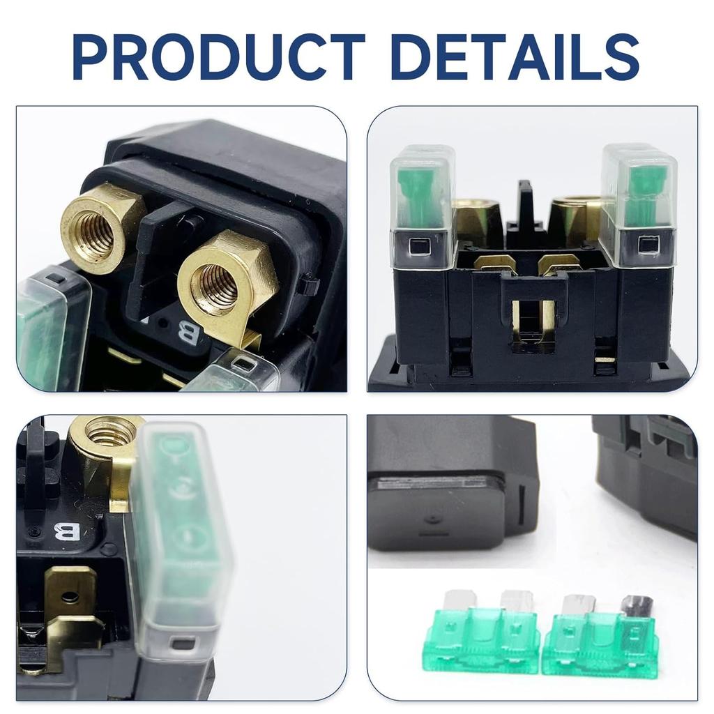 Starter Solenoid For Yamaha ATV YFM 350 400 450 660 Raptor Grizzly, Relay For Yamaha Kodiak Wolverine Big Bear 2003 2004 2005 2006 2007 2008