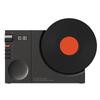Portable Retro Vinyl Bluetooth Speaker with USB Charging, TF Card Support & Clock