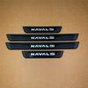 For Haval H7 2025 Car Threshold Trim Auto Door Sill Pedal Cover Scuff Plate Guards Interior Protector Accessories Stickers