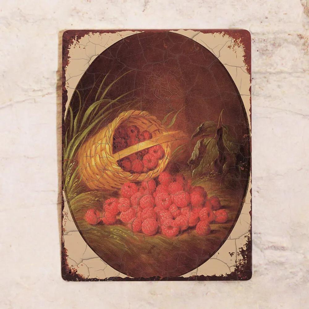 

Алюминиевая табличка Полевые цветы, металл, 20x30 см