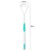 Tongue Brush Tongue Scraper Cleaner Dental Oral Care Tongue Cleaning Tool Anti-slip Design 180x35mm Yellow Blue Pink Green