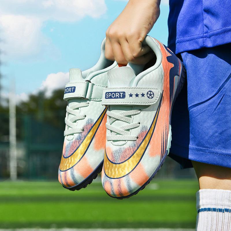 Professional Football Men Soccer Shoes Society Outdoor Sports Sneakers Boy's Girl's Football Cleat Ultralight Training Soccer