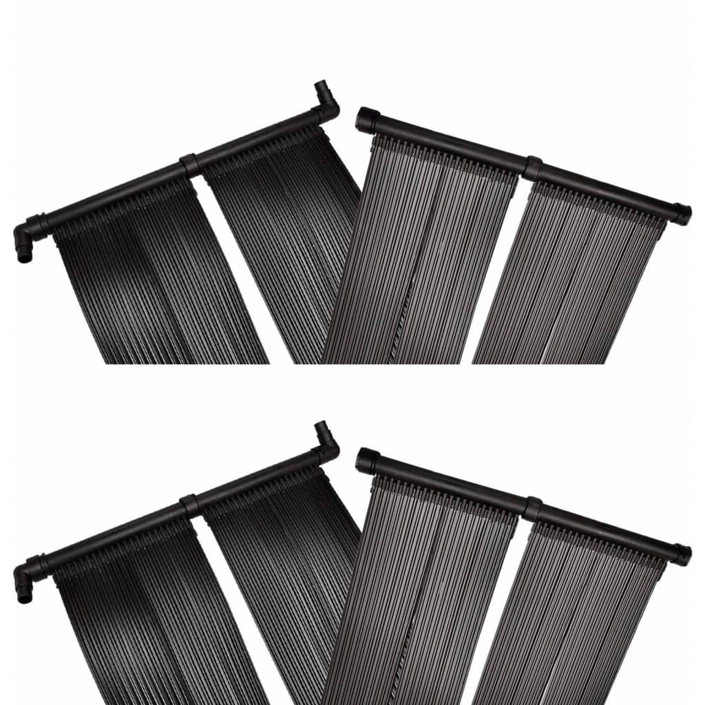 Solarpanel für Poolheizung 4 Stück 80 x 620 cm