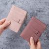 European Retro PU Leather Short Women's Wallet, Fresh Two-fold Coin and Card Holder