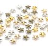 Star Rivets  7mm 10mm 15mm 20mm Gold Silver Buttons DIY Scrapbooking Embellishment Handmade Shoes Bags Fastener Brads Decors