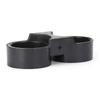 For 14-19 Chevy Corvette C7 C111-039-BLK Dual Extendable Retractable Cup Holder