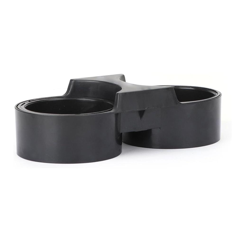 For 14-19 Chevy Corvette C7 C111-039-BLK Dual Extendable Retractable Cup Holder