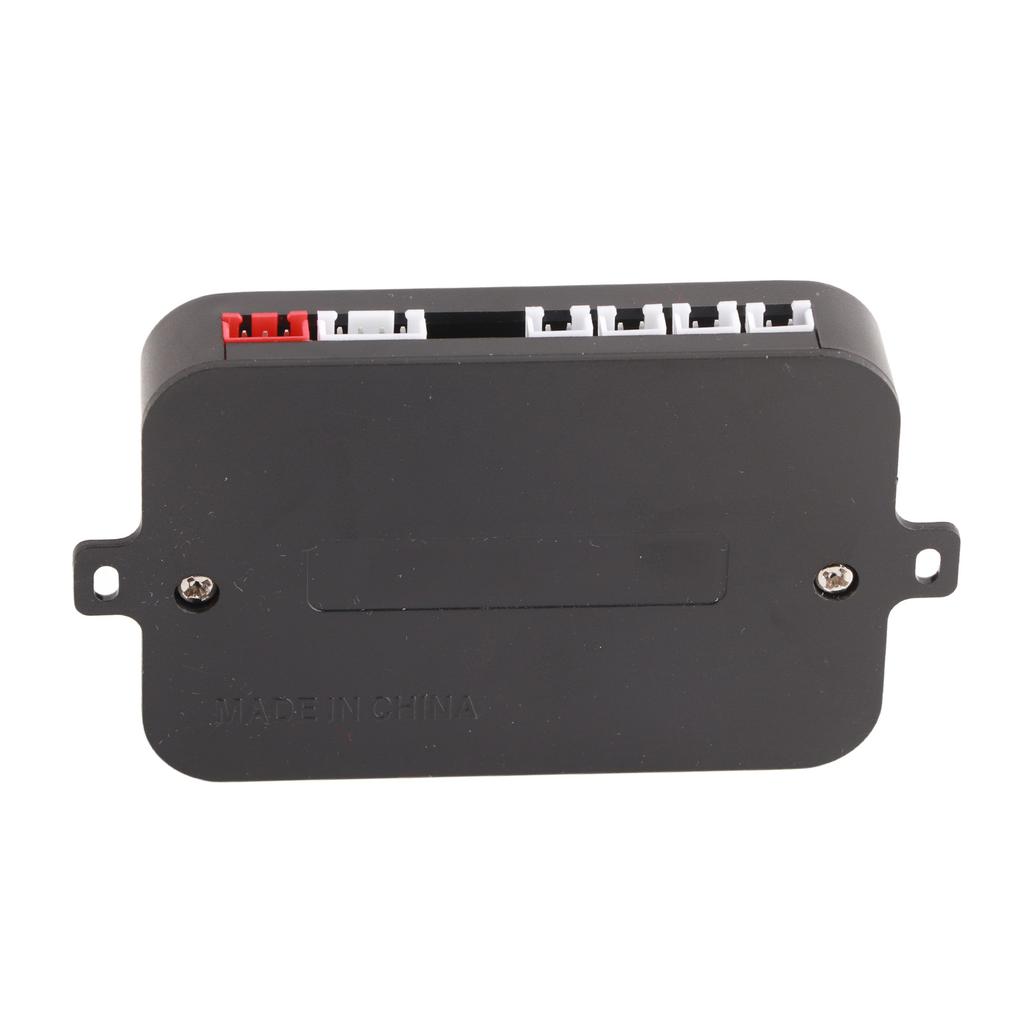 12V Reverse Radar System with 4 Parking Sensor LED Display Distance Detection Waterproof Accurate for Car Auto Black