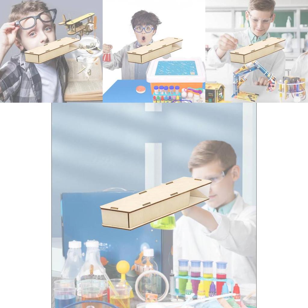 Bilim Deneyi İcat Seti Kendin Yap Ahşap Periskop Oyuncak Eğitim Beyin Egzersizi İçin