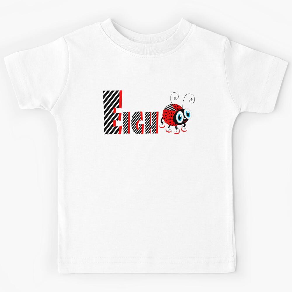 8nd Year Family Ladybug T-Shirts Gifts Daughter Kids T-Shirt 140