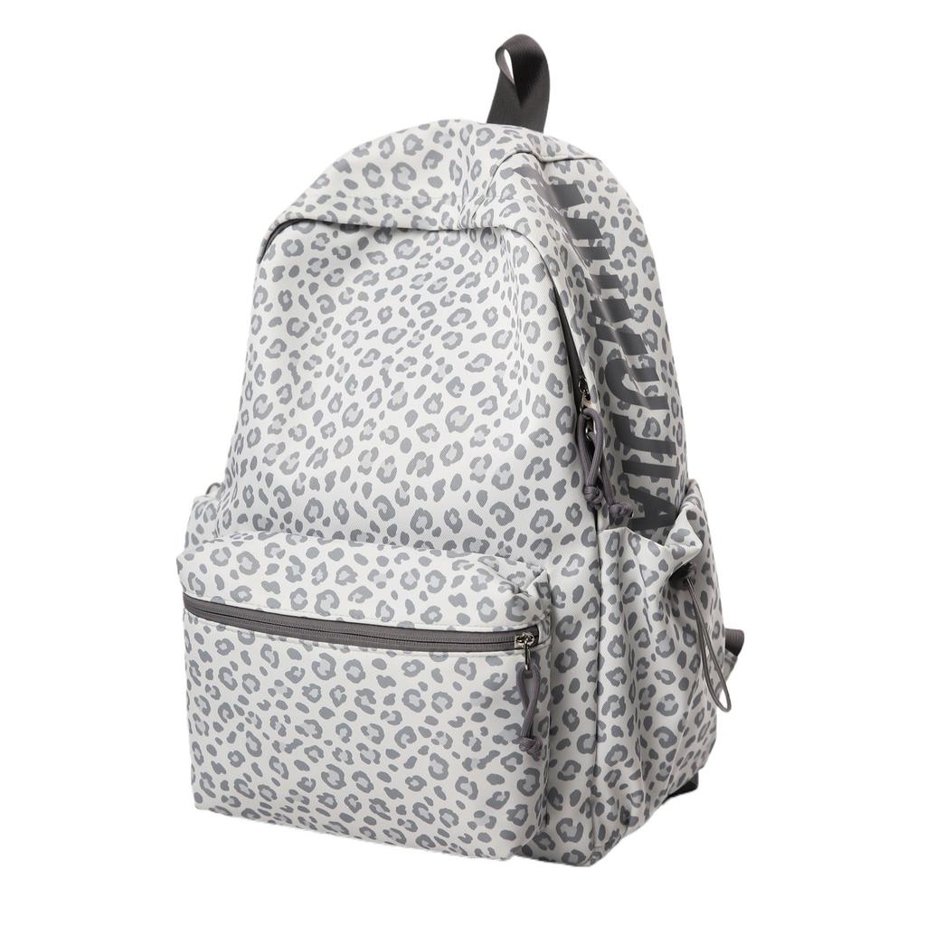 Schoolbag Street Cool School Bag ins Niche Leopard Print Autumn and Winter Backpack Female Student Travel Light Leisure Commuter Backpack