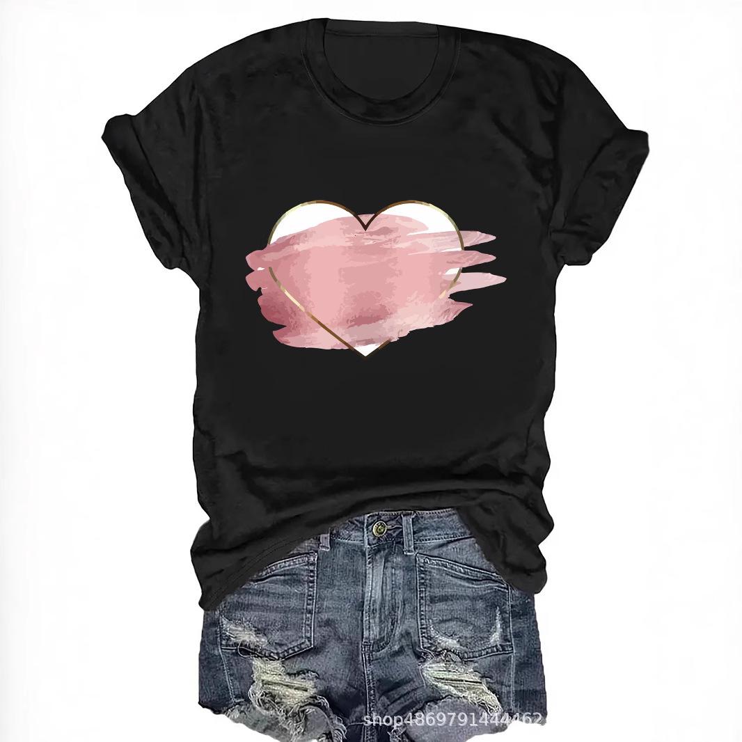 

Women s Fashion Round Neck T-Shirt S