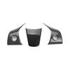 Steering Wheel Panel Decoration Cover Interior Modified Accessories Car Steering Wheel Cover Sticker for Tesla Model 3 Model Y