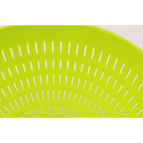 Kokubo Spin Wheel Colander, Oval, Green, KK-311