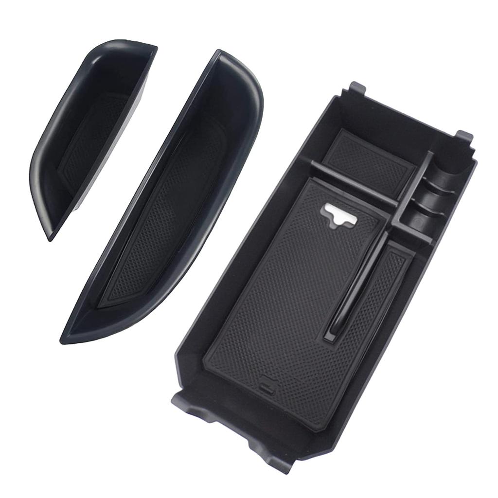 Felimoa Door Storage Pockets and Console Trays for W205 of C-Class (Right-Hand Drive) (Set 2)