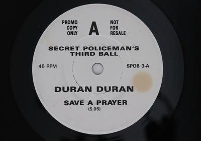 7-Zoll-Schallplatte DURAN DURAN MEL SMITH GRIFF RHYS Save A Prayer Auszüge SOPB3 VIRGIN 1987 UK Rock Gebraucht