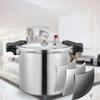 ZISIZ 23L Universal Pressure Cooker with Pressure Gauge
