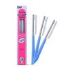 KAI Eyebrow Razor 3-Pack Blue