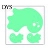 Luminous Bat Decorations for Home Halloween Glow in The Dark Wall Stickers, Ghost Hand And Party Background Supplies Decals, Horror Theme Removable